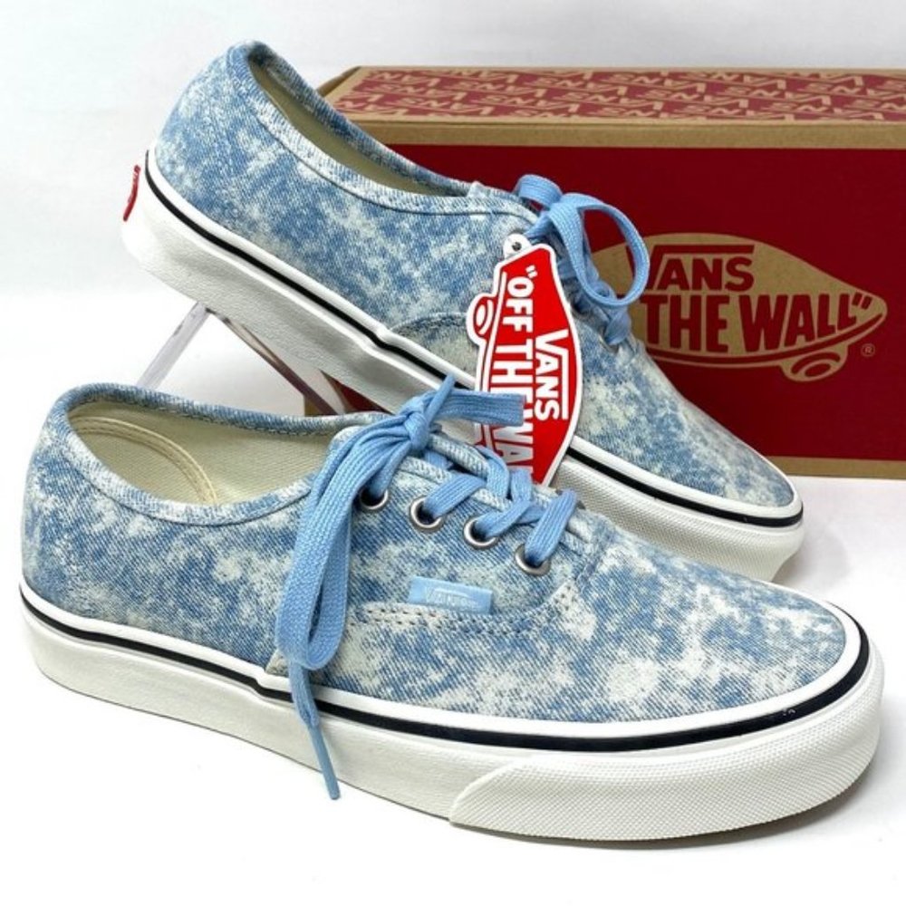 💖MEGA SALE💖VANS Women  VN0A5HZS9FM AUTHENTIC Denim Winter Sky Blue Canvas